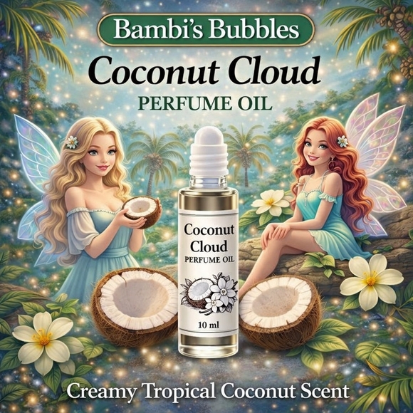 NEW! Bambis Bubbles Hand Crafted Scent Oil Assorted Scents 10ml Roll On - Picture 3 of 6